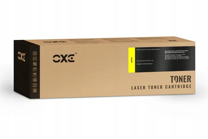 Toner Oxe zamiennik uniwersalny Hp CB542A, CE322A, CF212A, Canon CRG731Y (6