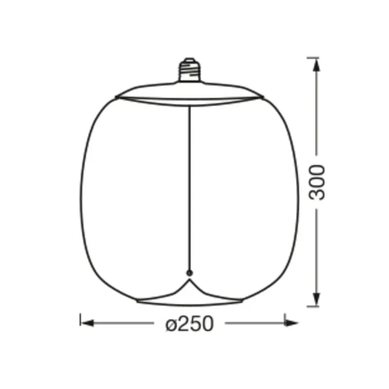 OSRAM Vintage 1906 Big Oval, dymny, E27, 1800 K, żarnik