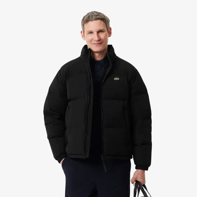 Lacoste Kurtka puchowa Męska Hooded Down Noir M