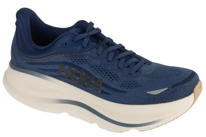 Hoka M Bondi 9 1162011-MVR, Męskie, Granatowe, buty do biegania, tkanina, rozmiar: 48