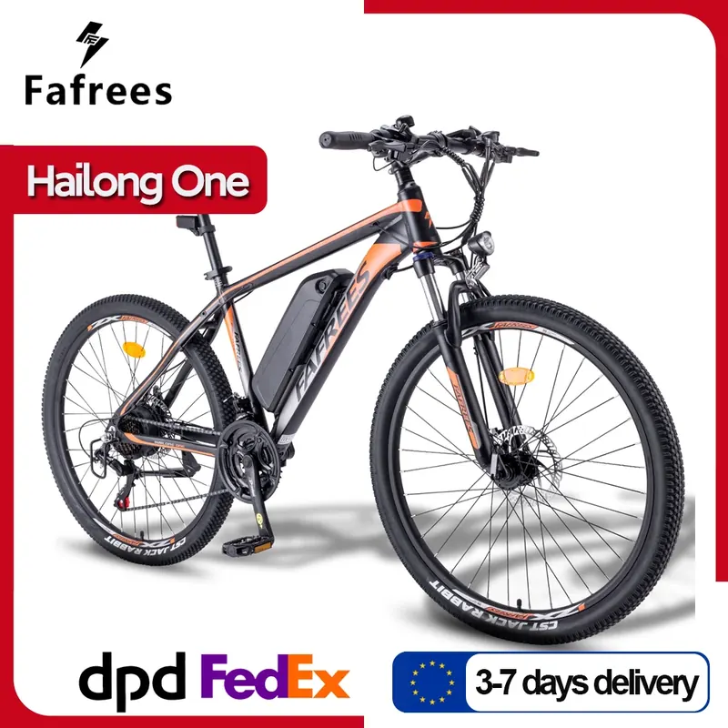 Fafrees Hailong One Rower elektryczny 26 cali, górski e-bike z wyjmowaną baterią 36V 13Ah, 25 km/h i zasięg 55 km.