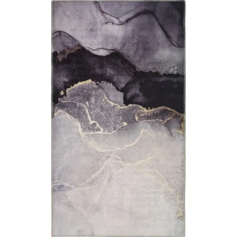 Szary chodnik odpowiedni do prania 200x80 cm – Vitaus