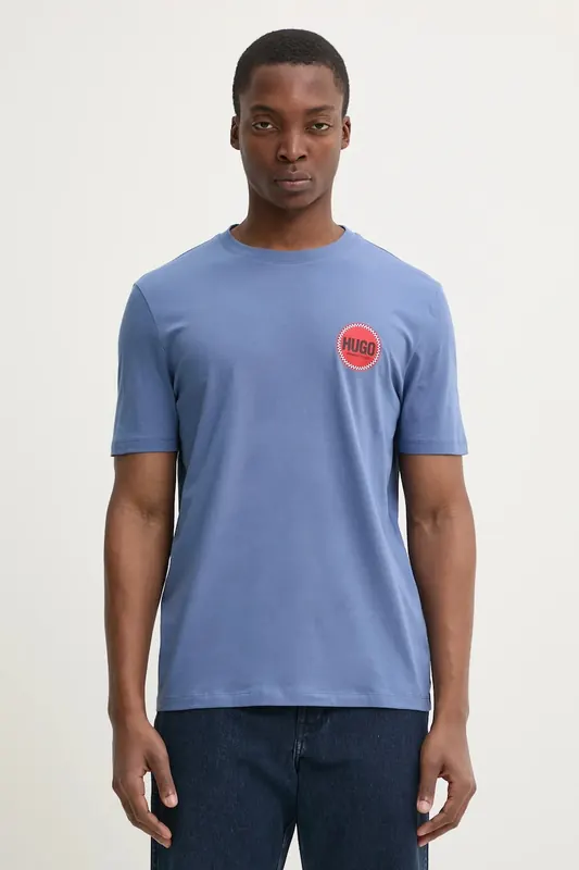 HUGO t-shirt bawełniany