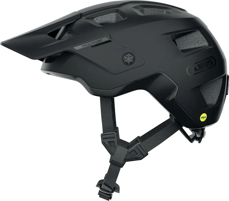ABUS kask rowerowy MODROP MIPS czarny (54-58)