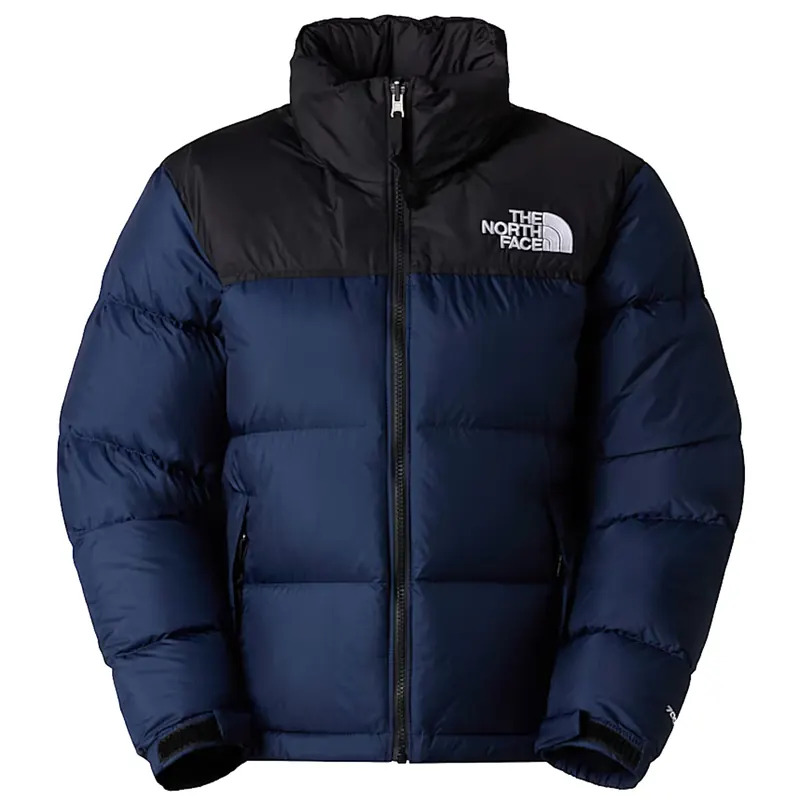 The North Face 1996 Retro Nuptse W Jacket NF0A3XEOGOB1, Damskie, Granatowe, kurtki zimowe, poliester, rozmiar: L