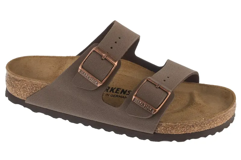 Birkenstock Arizona BFBC 151181, Unisex, Brązowe, klapki, Birko-Flor, rozmiar: 37