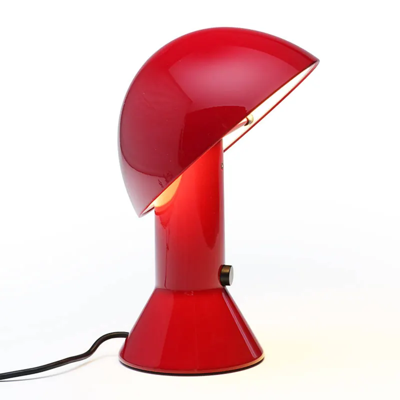 Martinelli Luce Elmetto - Lampa stołowa, rubinowa czerwień