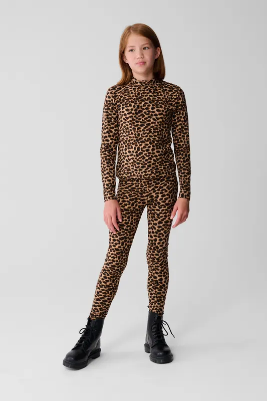 Shoeby Gaa-sbdot Longsleeve Top Brown Maat: 122/128 | Overhemden Outlet | kids | Bruin