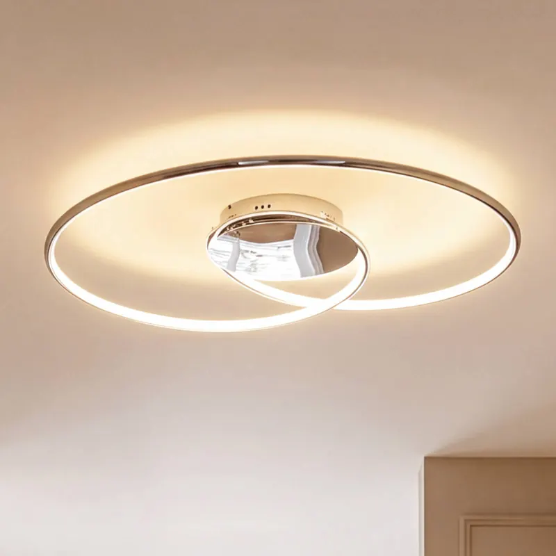 Lampa sufitowa LED Joline, Ø 74 cm, kolor chrom, metal