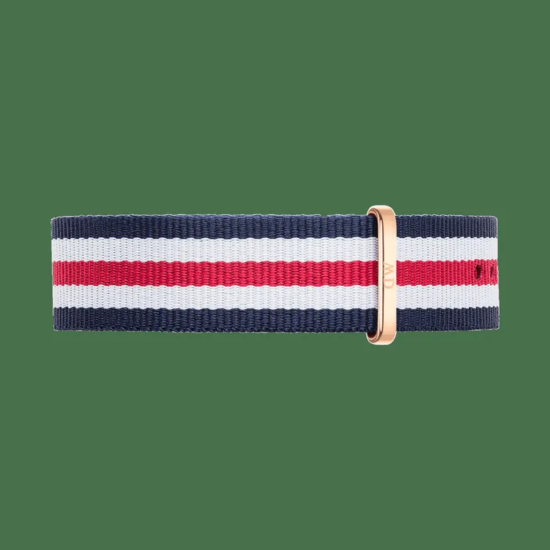 Daniel Wellington DW Strap Nato Canterbury 20mm Rose Gold