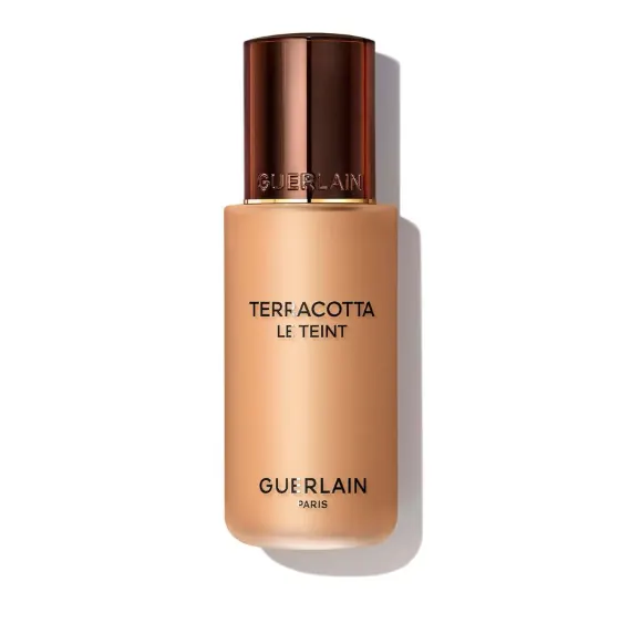 GUERLAIN Podkład w płynie Terracotta Le Teint zapewniający naturalny wygląd koloru 4,5W Warm 35 ml