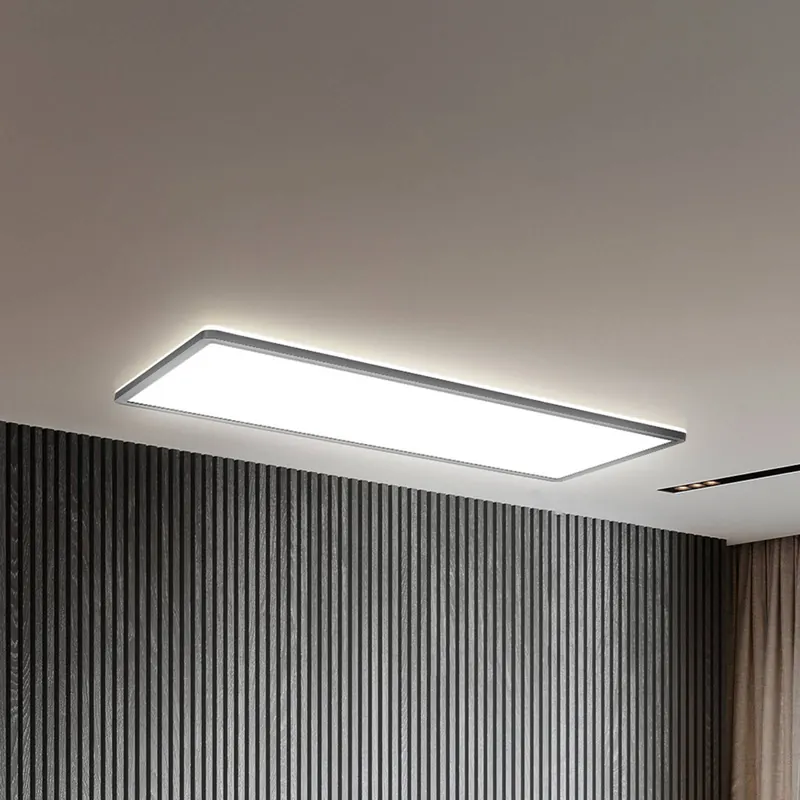 Panel LED Slim Remote RGBW, 58 x 20 cm, czarny, podświetlenie