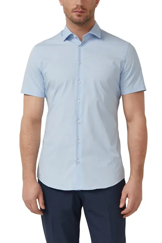 s.Oliver  Shirts Blue Maat: 39 | Zakelijke Overhemden Outlet | Heren | Blauw