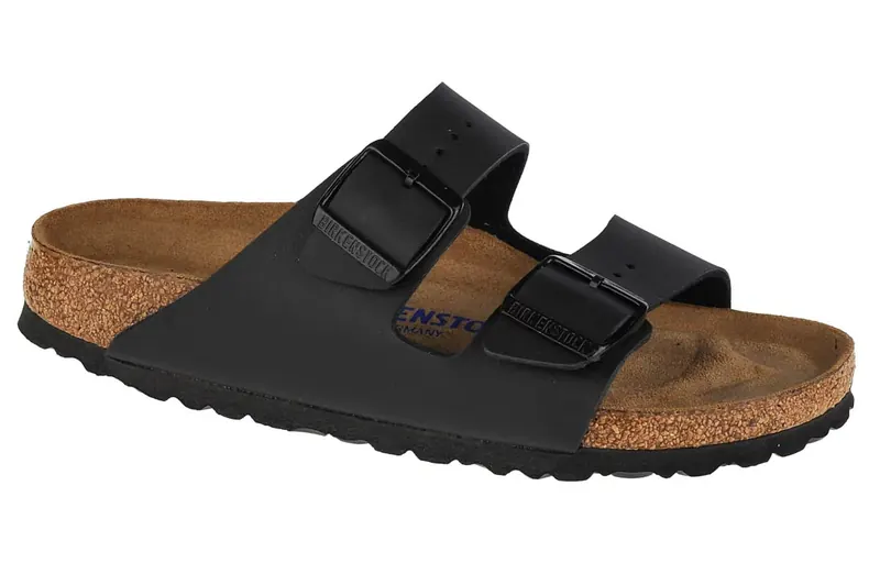 Birkenstock Arizona BF SFB 0551253, Unisex, Czarne, klapki, Birko-Flor, rozmiar: 39