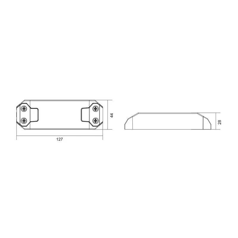 Sterownik LED Basic, ściemniany, CC, D35020UF/20W