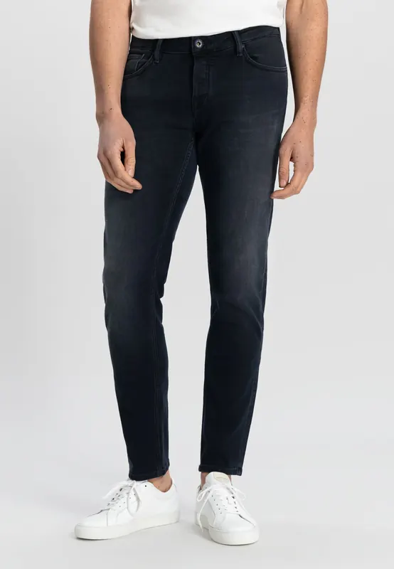 Dstrezzed Sir B. Best Black Blue Maat: W34L34 | Slim Jeans Outlet | Heren | Zwart