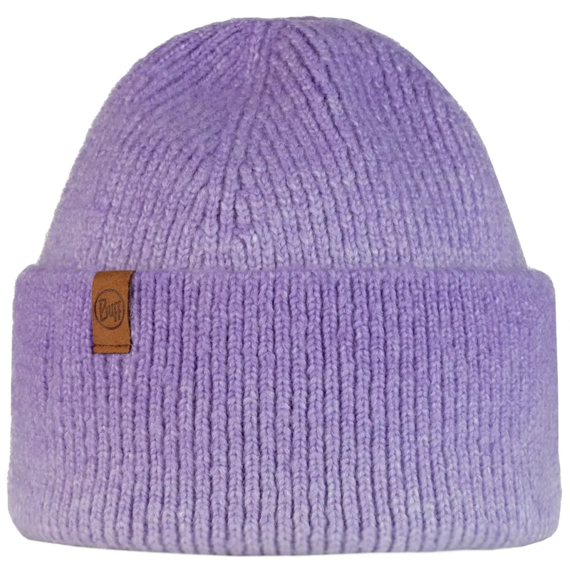 Buff Marin Knitted Hat Beanie 1323247281000, Unisex, Fioletowe, czapki, akryl, rozmiar: One size
