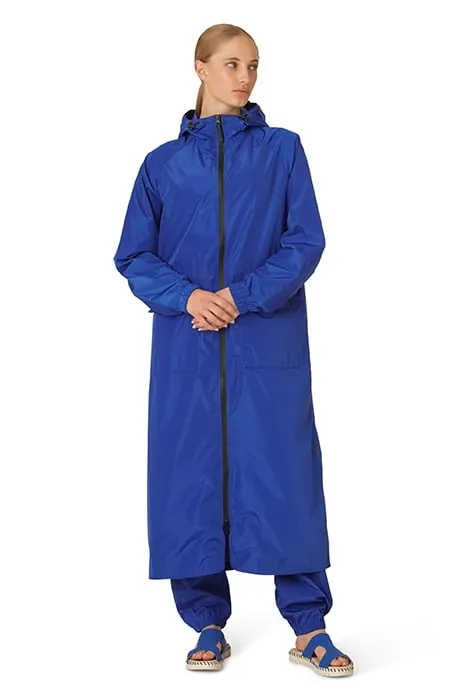 Ilse Jacobsen Rain213 Rain Jackets Blue Web Maat: 34 | Parka's Outlet | Dames | Blauw