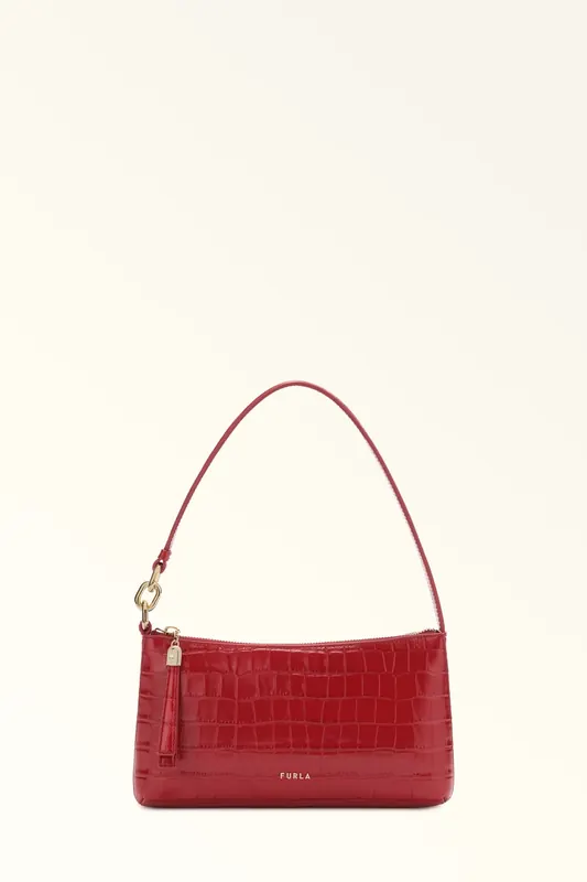 Furla Cassiopea Mini Shoulder Bag Lacca Maat: OS | Clutches Outlet | Dames
