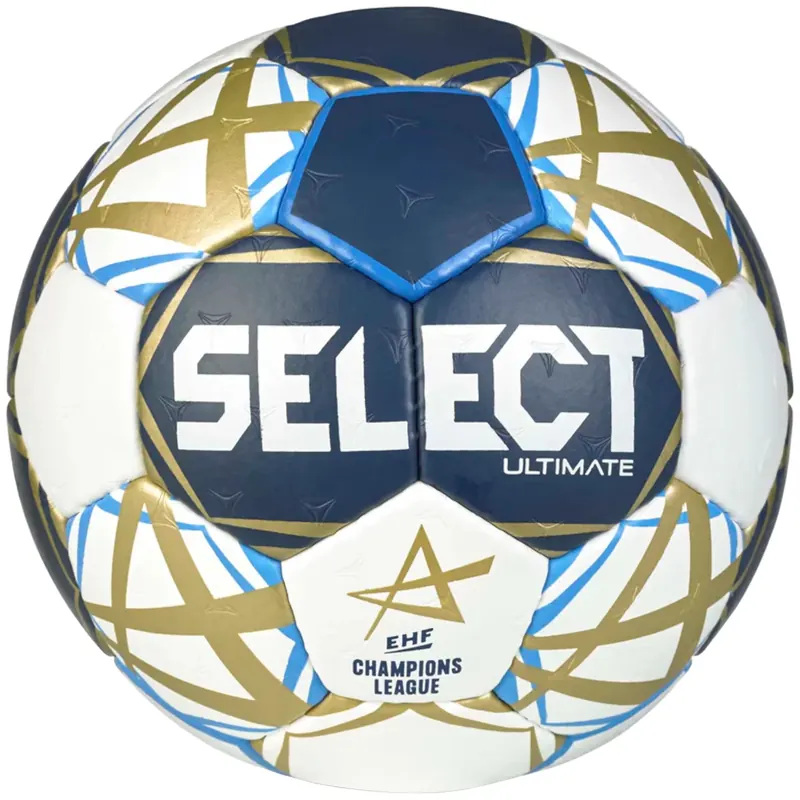 Select Ultimate EHF Champions League Official Handball 200040, Unisex, Białe, piłki do piłki ręcznej, poliuretan, rozmiar: 3