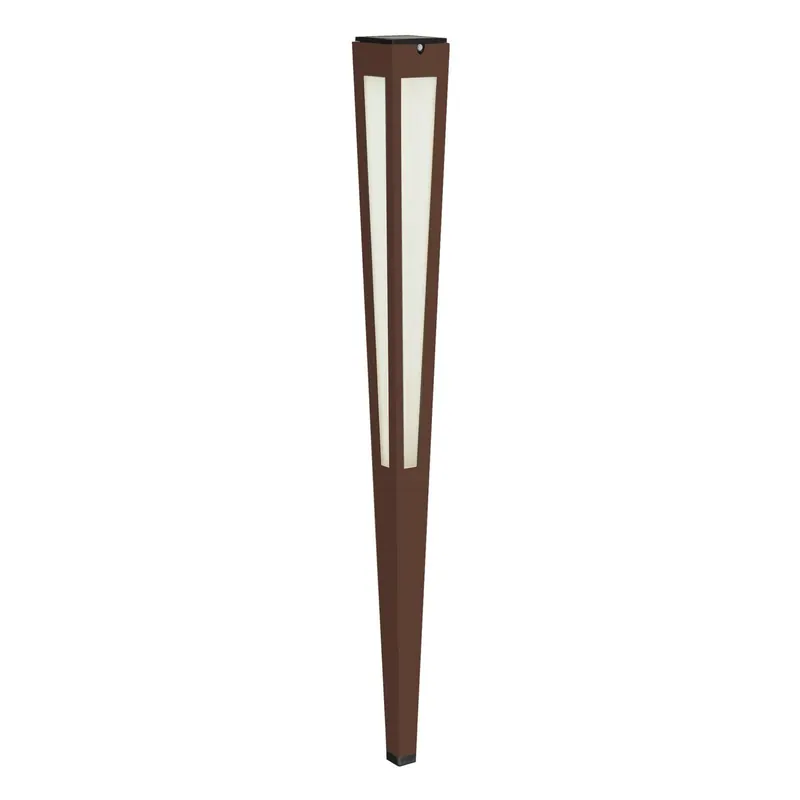 Pochodnia solarna LED Tinka czujnik 120 cm, corten