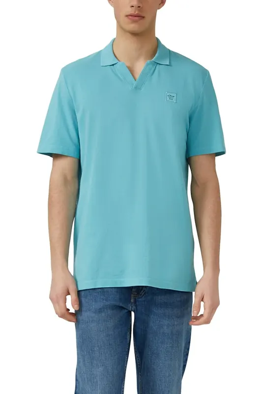s.Oliver  Poloshirts Green Maat: XL | Poloshirts Outlet | Heren | Blauw