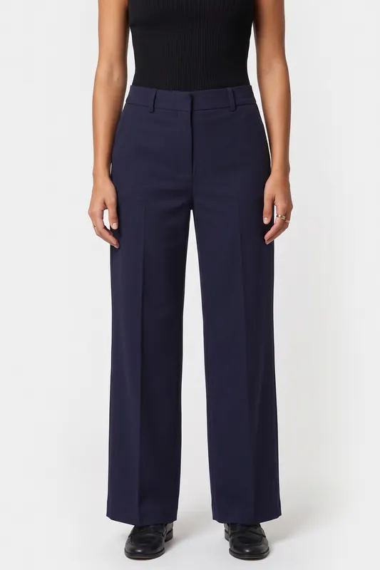 & Other Stories St Augusta Trousers Blue Maat: 34 | Pantalons Outlet | Dames | Blauw