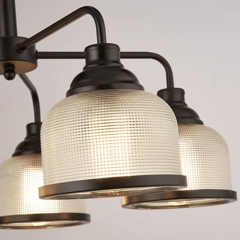Lampa wisząca Highworth, 5-punktowa