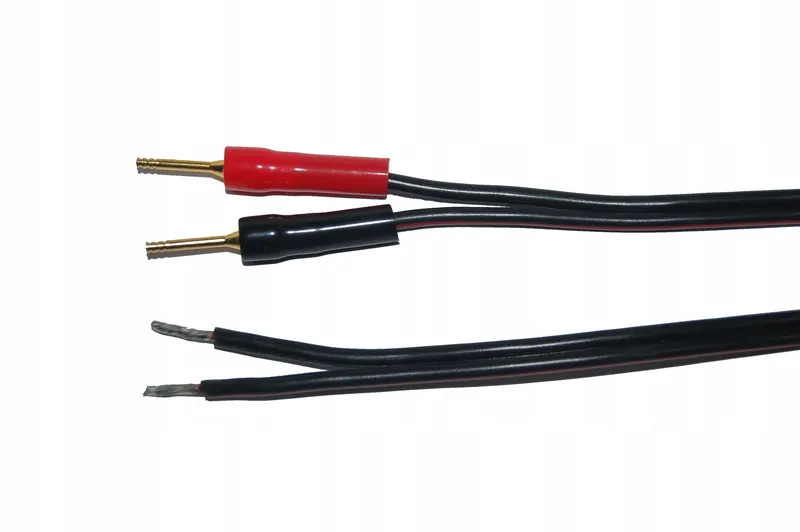 Kabel głośnikowy 2 szpilki proste 2x2,5mm dł.5m