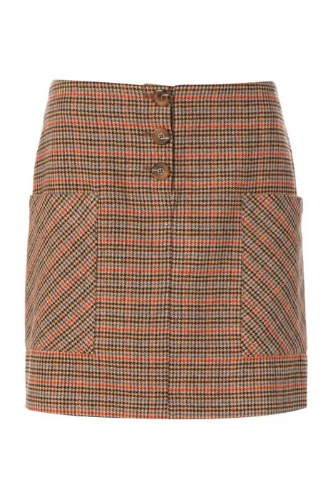 River Woods Large Pocket Skirt Blue Maat: 42 | Mini Rokken Outlet | Dames | Blauw