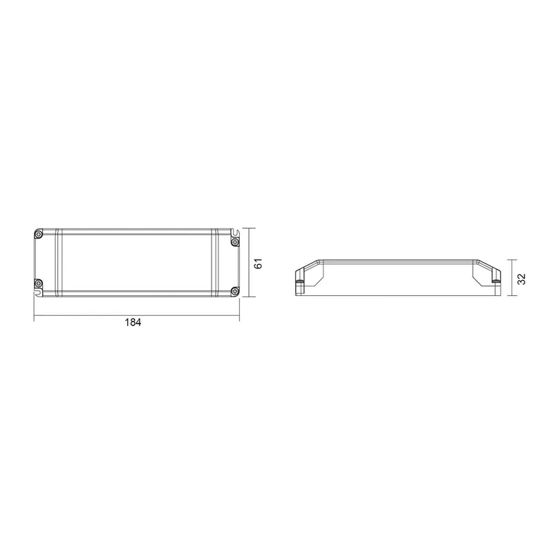 Sterownik LED Basic, CV, Q8H-24-75W