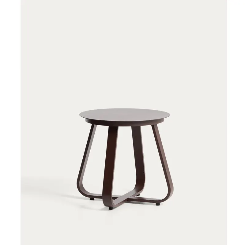 Metalowy okrągły stolik ogrodowy ø 48 cm Tamaris – Kave Home