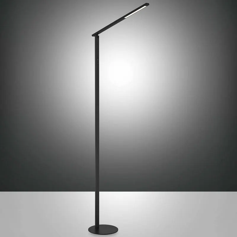 Lampa stojąca LED Ideal, 1-punktowa, CCT, czarna