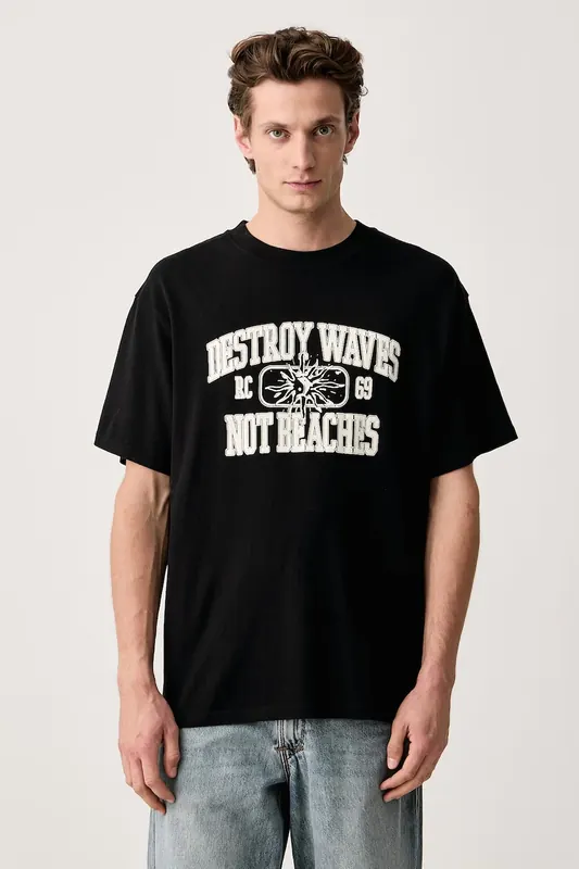 Rip Curl T-shirt męski bawełniany DISORDER