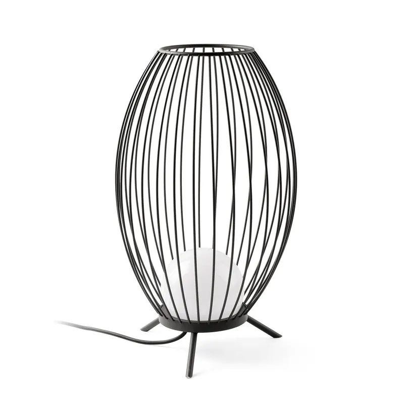 Lampa tarasowa LED Cage w kształcie klatki