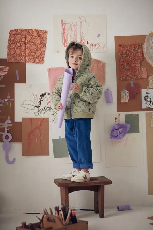 Louise Misha Hoody Obana Life Is Poetry Maat: 12Y | Jassen Outlet | kids | Groen