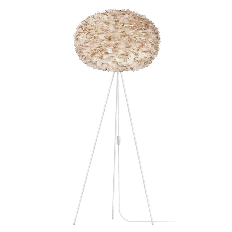 UMAGE Eos large lampa podłogowa trójnik brązowa