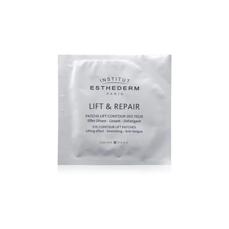 Institut Esthederm Lift & Repair Eye Contour Lift Patches maschera efekt liftingujący na okolice oczu w formie płatków (Cellular Care) 10 x 2 sztuki