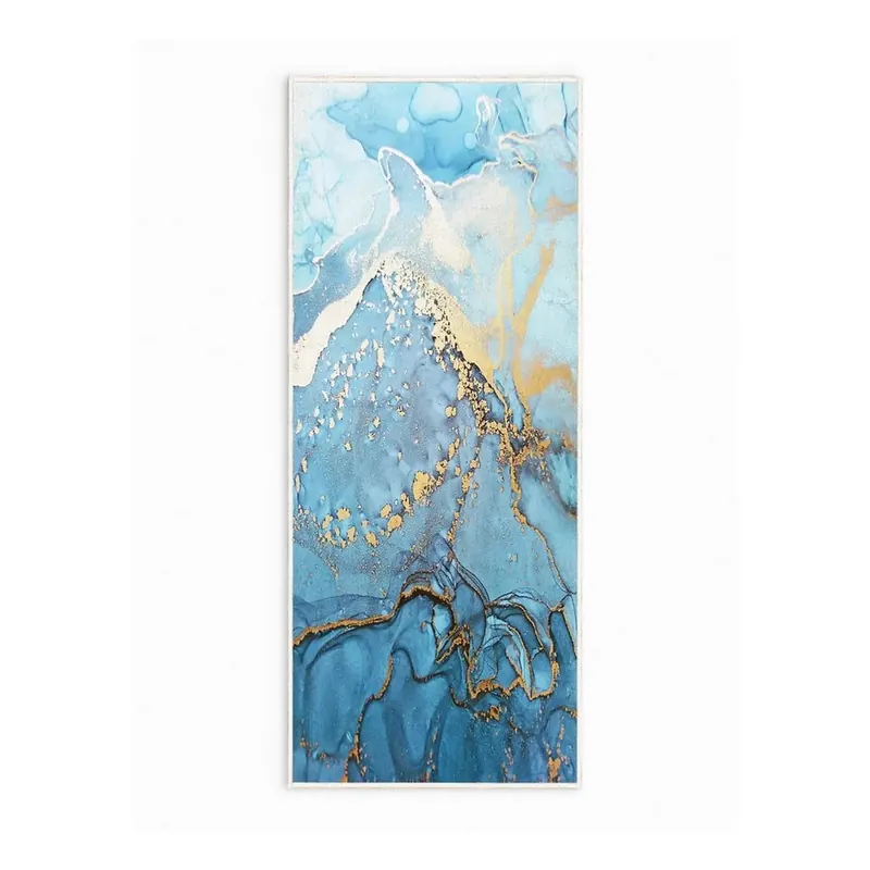 Niebieski dywan odpowiedni do prania 80x150 cm Blue Waves – Oyo Concept