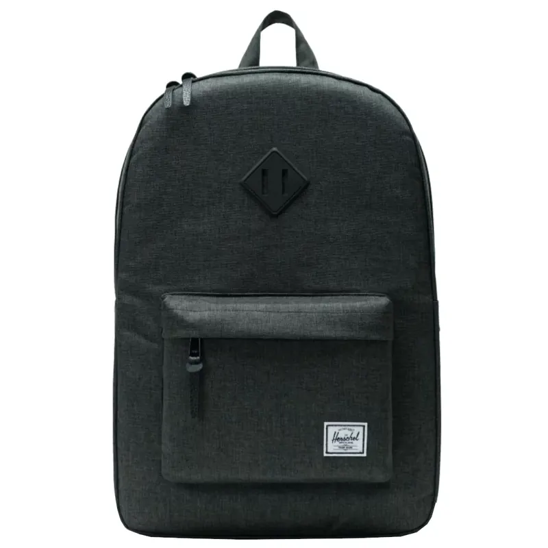 Herschel Classic Heritage Backpack 10007-02093, Unisex, Czarne, plecaki, poliester, rozmiar: One size