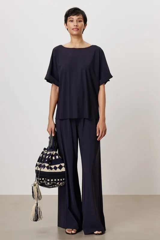 TRVL DRSS Acra Top Ink Blue Maat: XS | Blouses Outlet | Dames | Blauw
