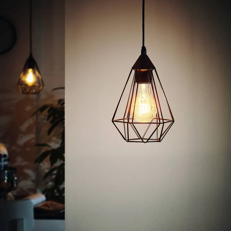 Lampa wisząca Tarbes, 1-punktowa, 17,5 cm, czarna