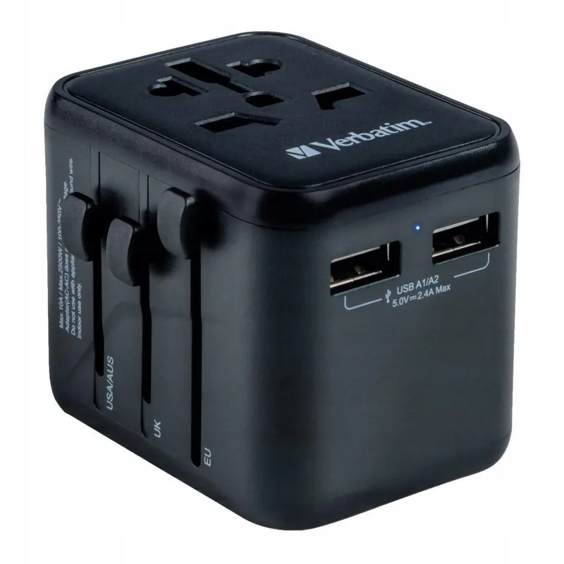 Uniwersalny adapter podróżny Verbatim UTA-01