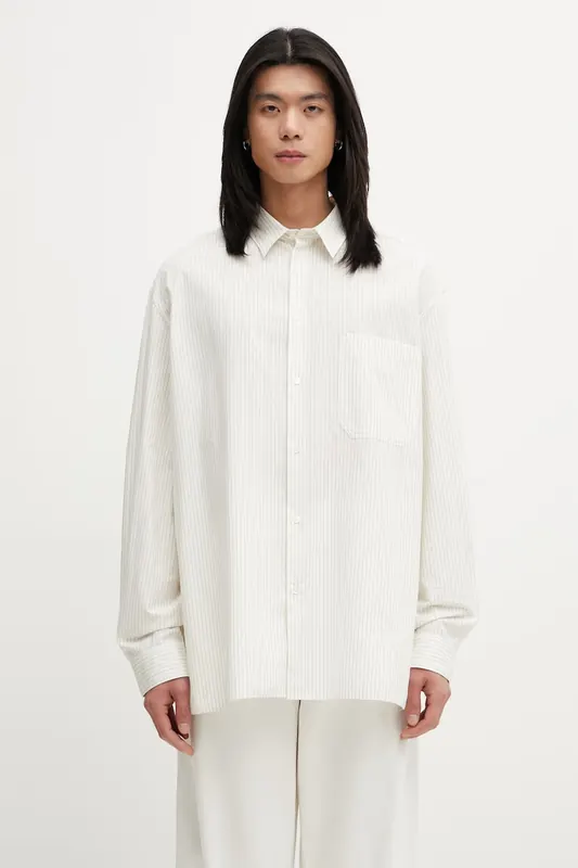 Maison Kitsuné koszula bawełniana męska