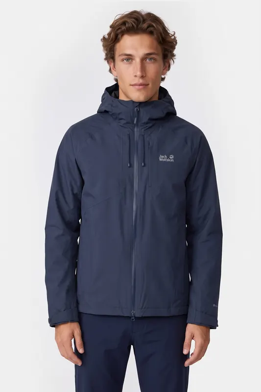 Jack Wolfskin Icecape 2l Down Ins Jacket Midnight Sky Maat: XXL | Regenjassen Outlet | Heren | Blauw