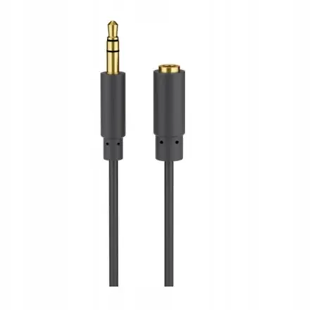 Goobay Przedłużacz audio Męski Mini-phone stereo 3,5 mm Mini-phone