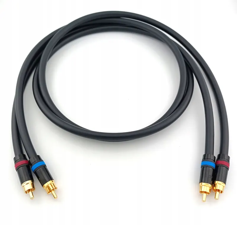 Kábel Interkonekt pár dlhý 1 m Mogami 3368 ručne vyrobený Rca Rca