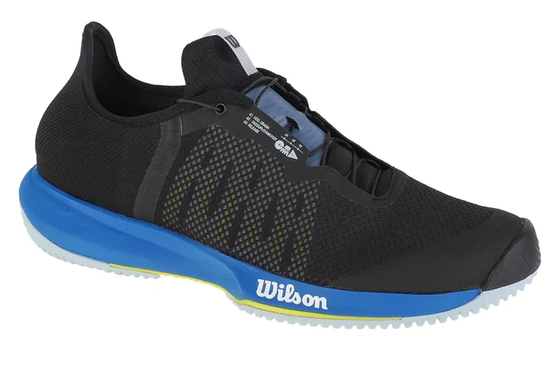 Wilson Kaos Rapide WRS328920, Męskie, Czarne, buty do tenisa, tkanina, rozmiar: 47 1/3
