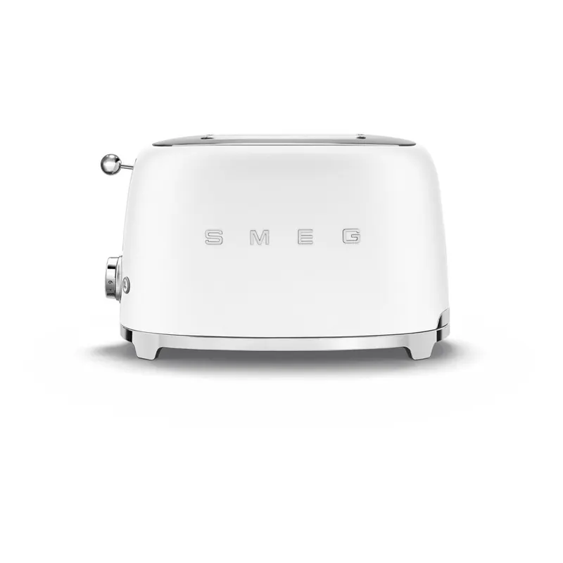 Toster w matowym białym kolorze 50's Retro Style – SMEG