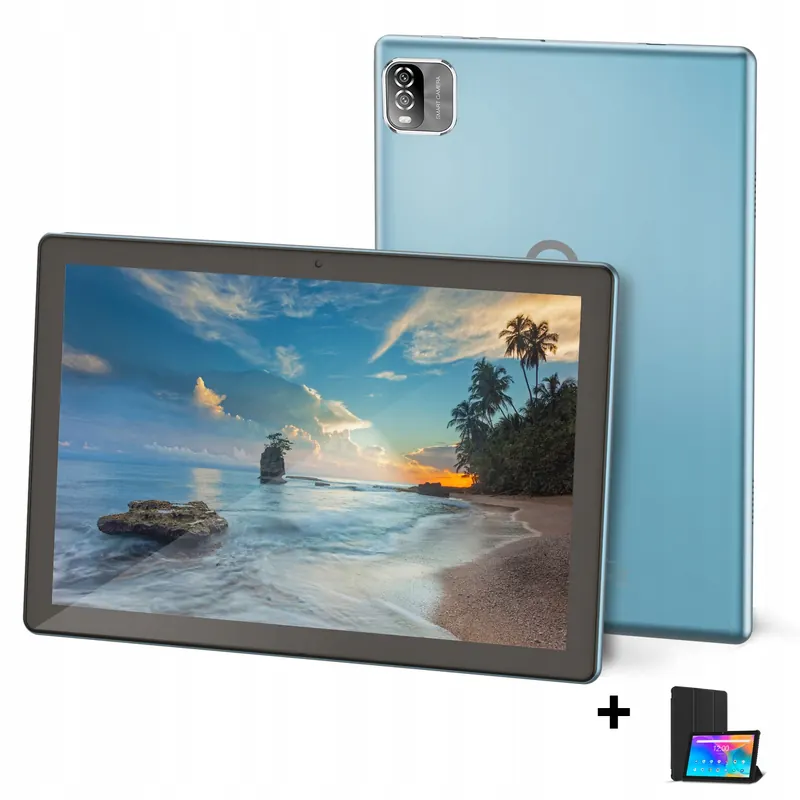 Pritom 10,1" tablet s Androidom, 3 Gb 64 Gb WiFi6 modrý s puzdrom